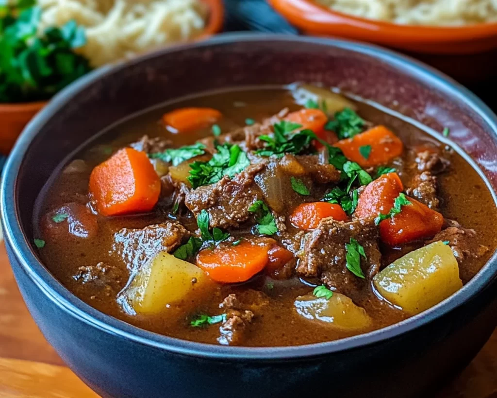 Cozy Moist Puerto Rican Beef Stew Recipe
