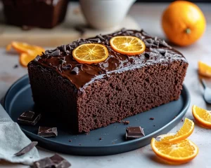Indulgent Chocolate Orange Loaf Cake