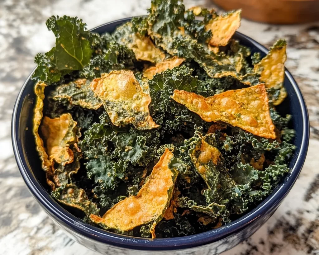 Easy Air Fryer Kale Chips