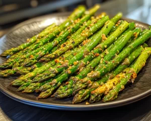 Spring Dinner Party Roasted Asparagus Salad