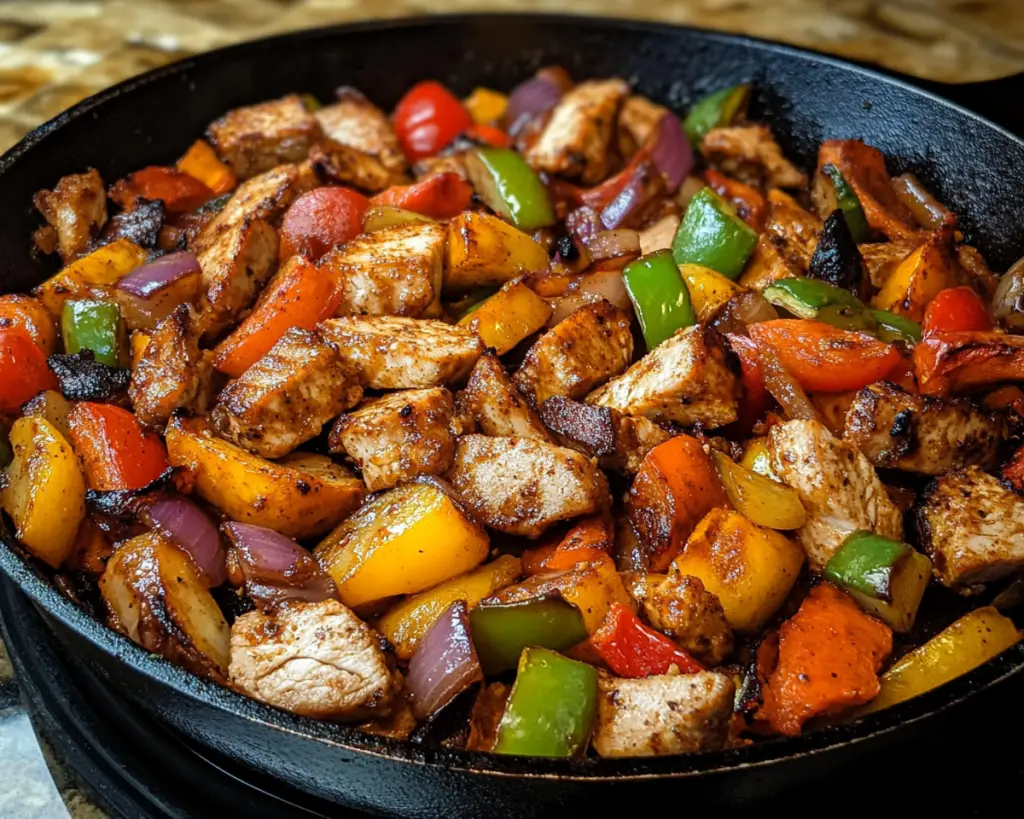 Healthy Turkey and Veggie Skillet