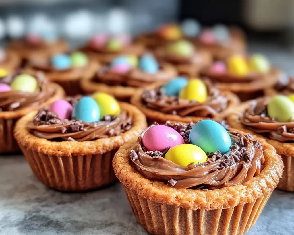 Spring Cookies: Cadbury Egg Cookie Cups