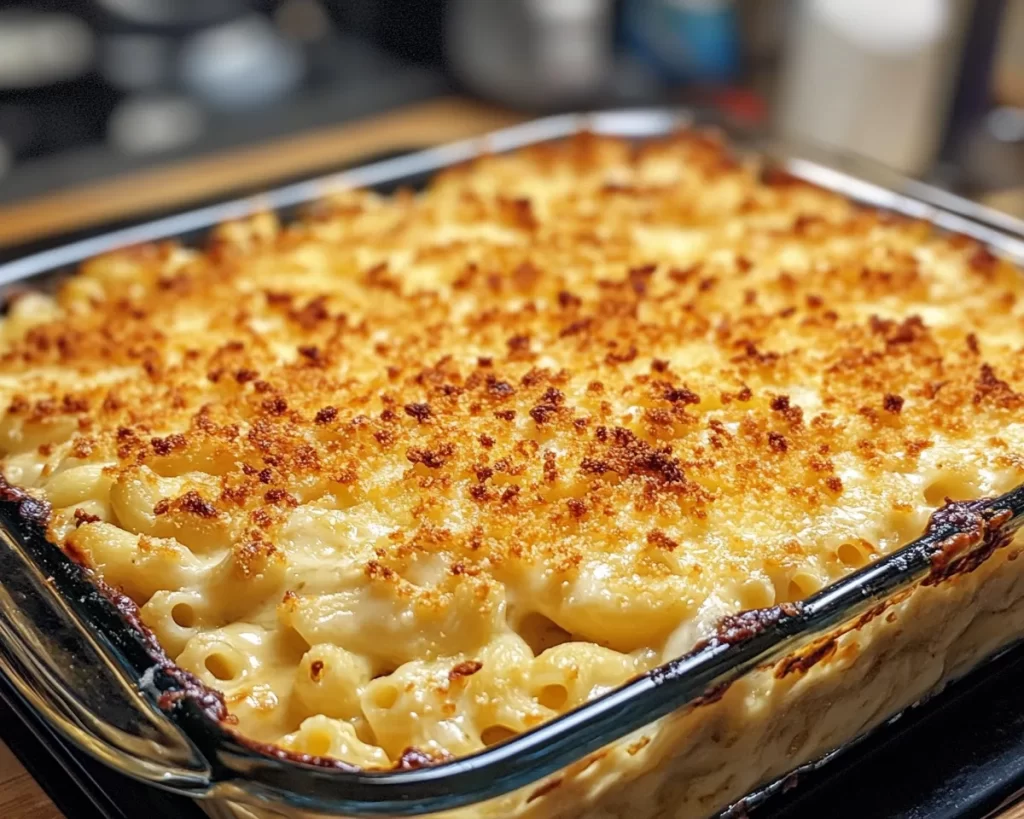Easter Baked Mac and Cheese Casserole