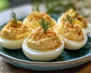Easter Deviled Eggs Classic Style