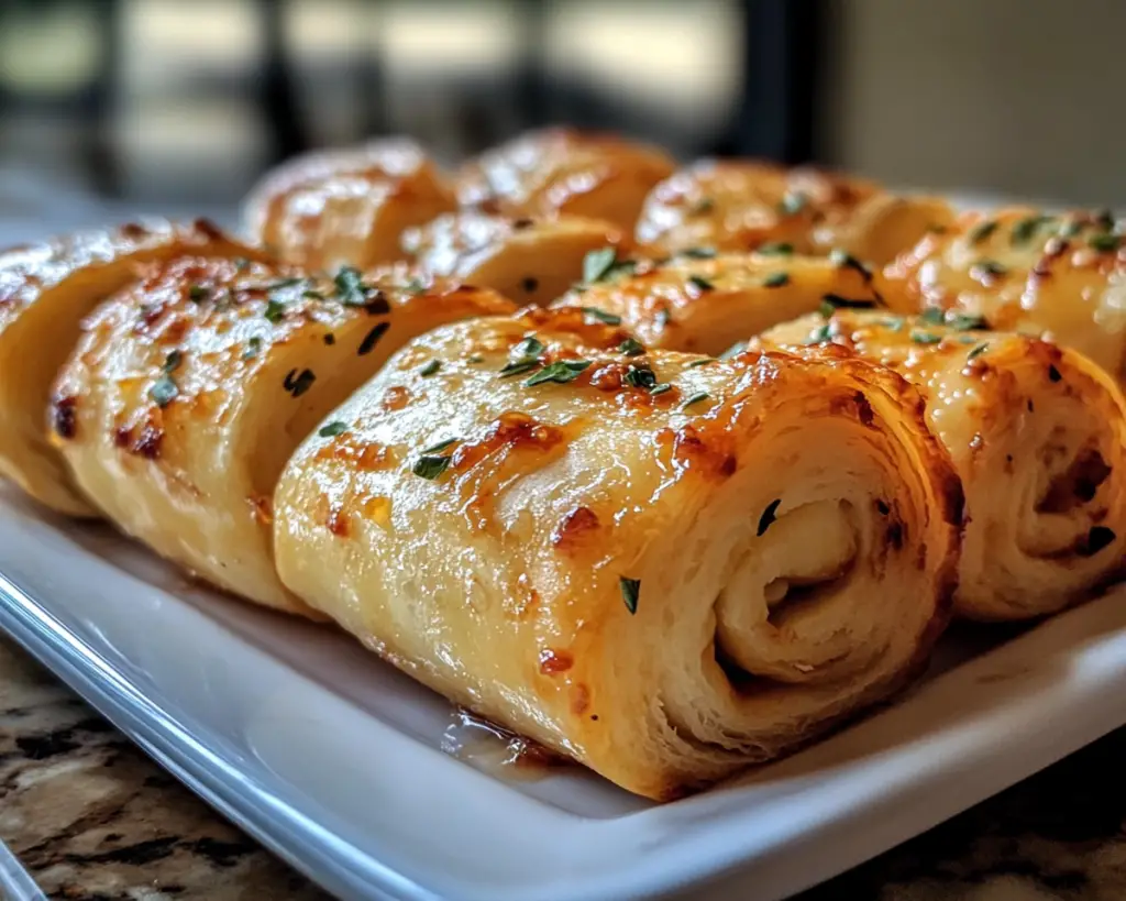 Flaky Chili Honey Feta Rolls (Easy Party Appetizer)