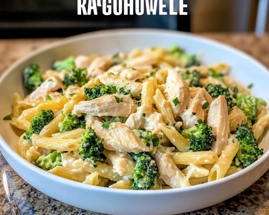 Classic High Protein Rotisserie Chicken Broccoli Pasta