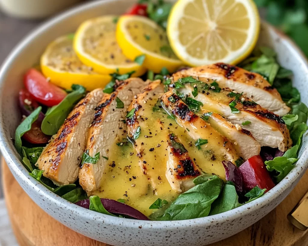 Lemon Vinegarette Dressing for Chicken Salad (Meal Prep)