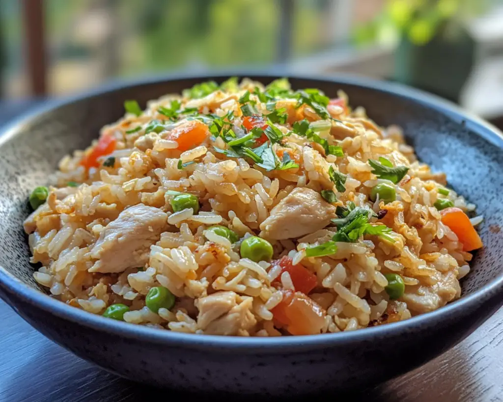 Quick Chicken Fried Rice