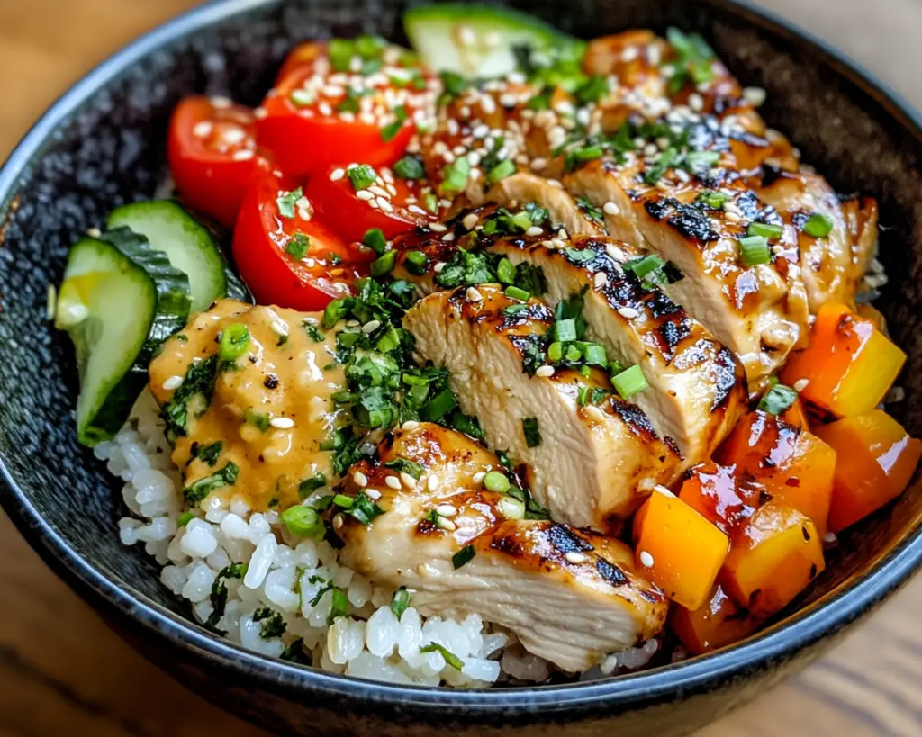 How Can You Make Chicken Rice Bowls Taste So Satisfying