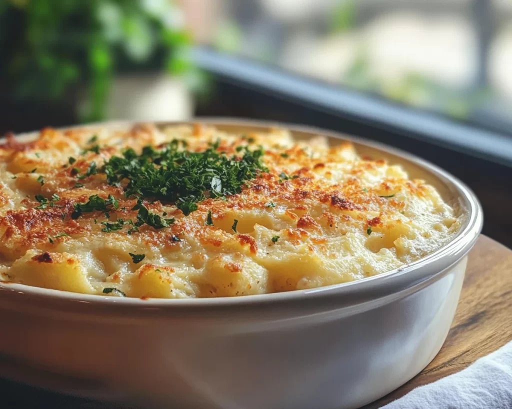 Funeral Potatoes with Hashbrowns