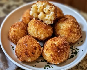 Crunchy Mac’n Cheese Arancini: A Must-Try Snack!