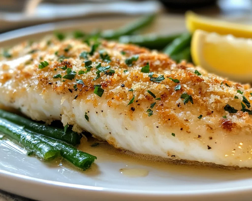 Spring Dinner Party Parmesan Crusted Tilapia