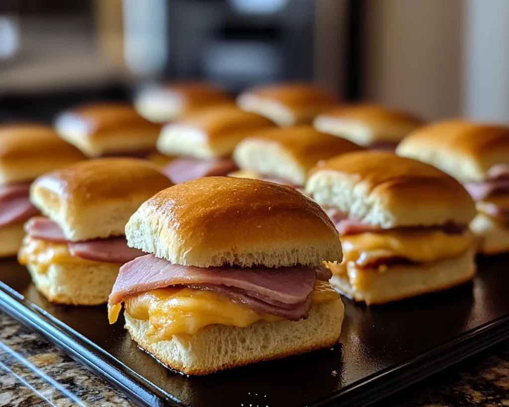 Easter Ham and Cheese Sliders
