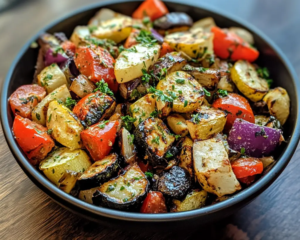 Mediterranean Grilled Vegetable Salad