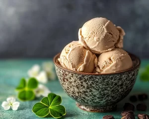 St Patrick’s Day Irish Cream Ice Cream