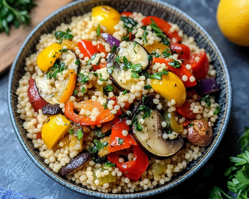 Mediterranean Vegetable Couscous