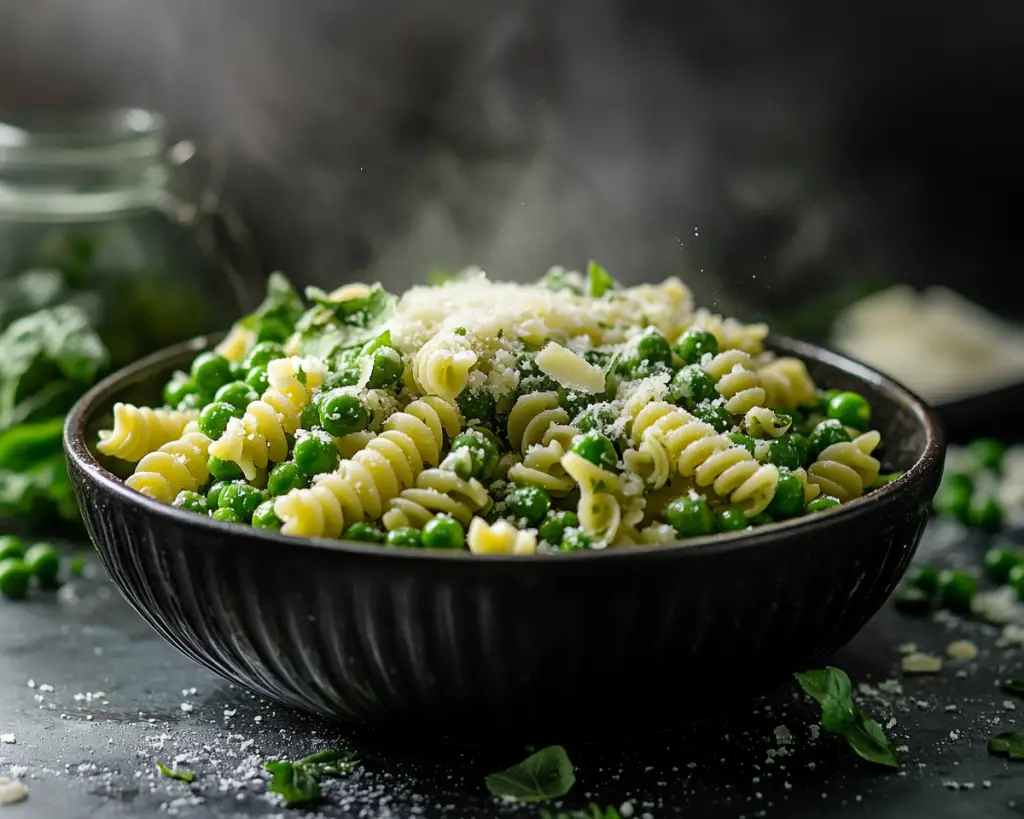 Pasta Salad with Peas and Parmesan