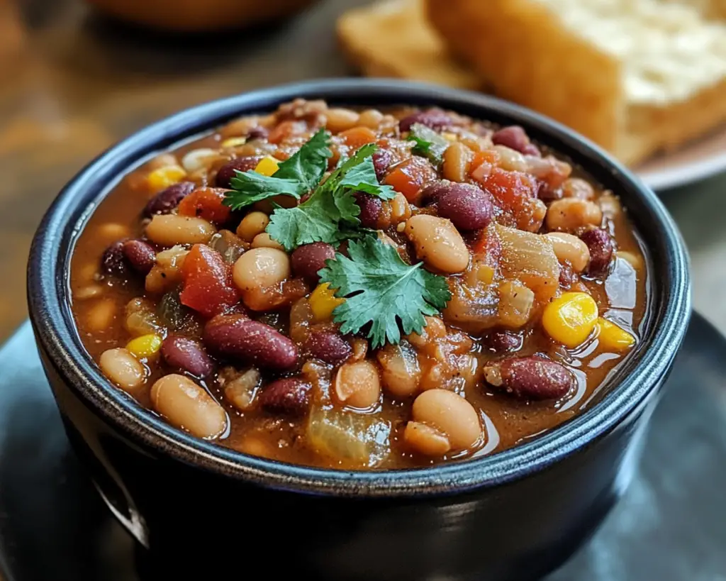 Hearty Slow Cooker Cowboy Beans Recipe