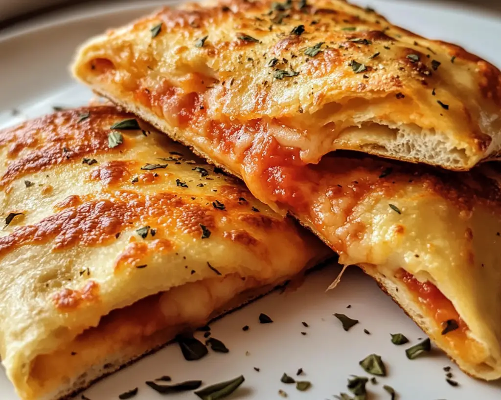 High Protein Pizza Hot Pockets (Healthy & Cheesy)
