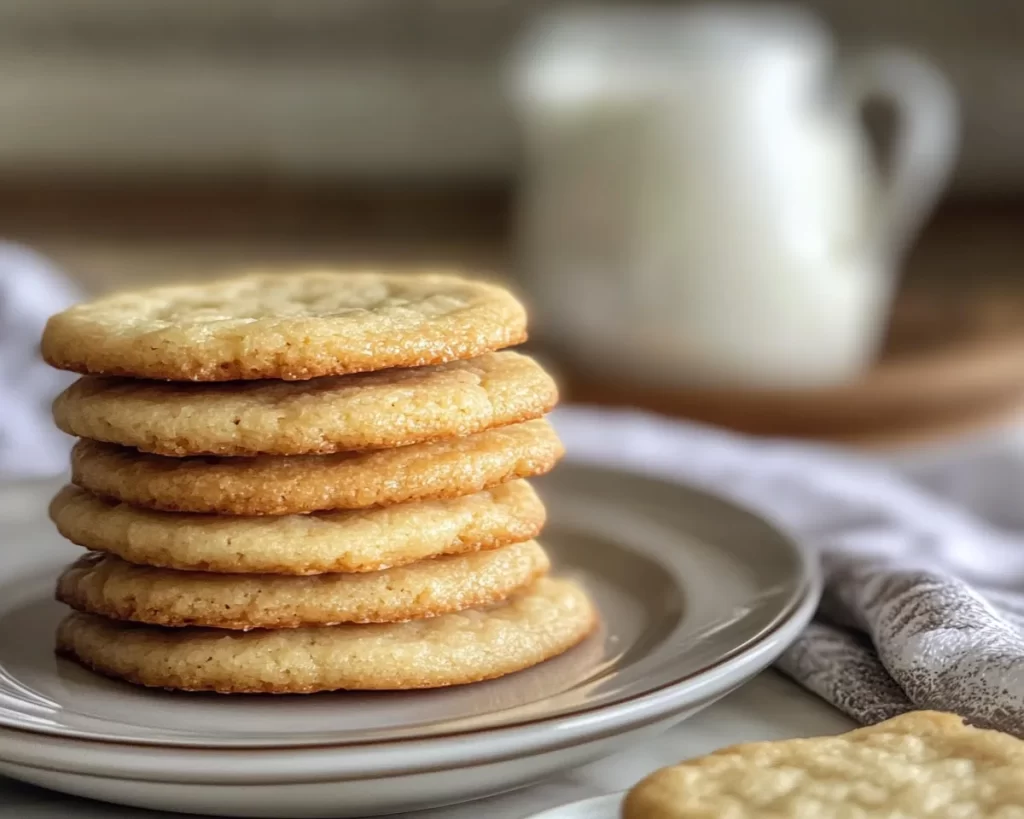 Milk Cookies: Soft Vanilla Milk Cookies