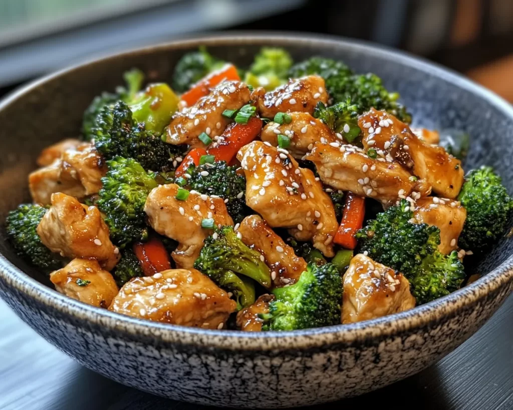 Healthy Easy Chicken Stir Fry with Broccoli (No Takeout)