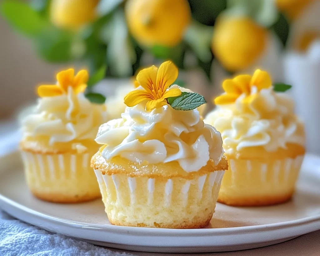 Spring Dessert: Lemon Yogurt Cake Cups