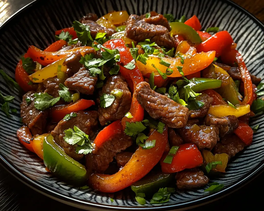 Beef and Bell Pepper Stir Fry