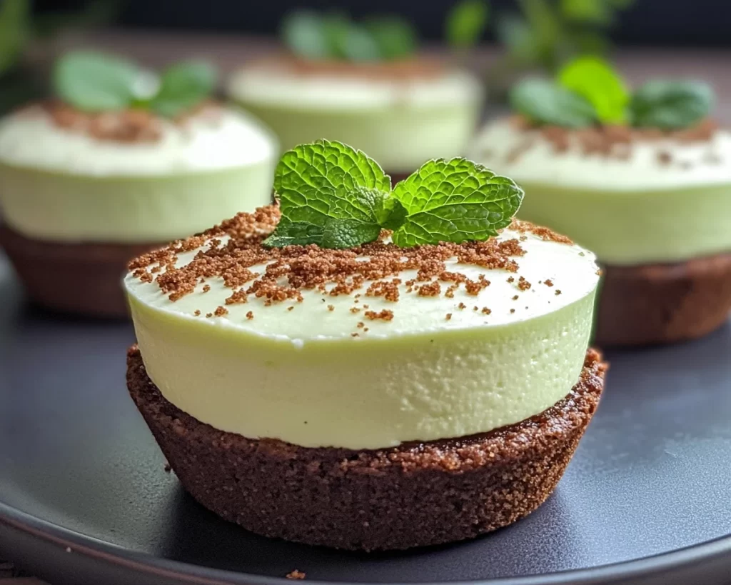 St Patrick’s Day Mint Cheesecake Cups
