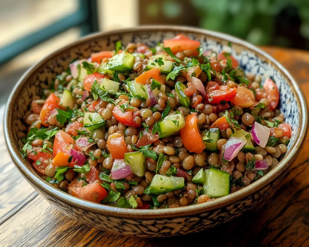 Mediterranean Lentil Salad