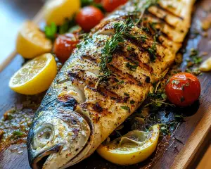 Mediterranean Grilled Fish with Herbs