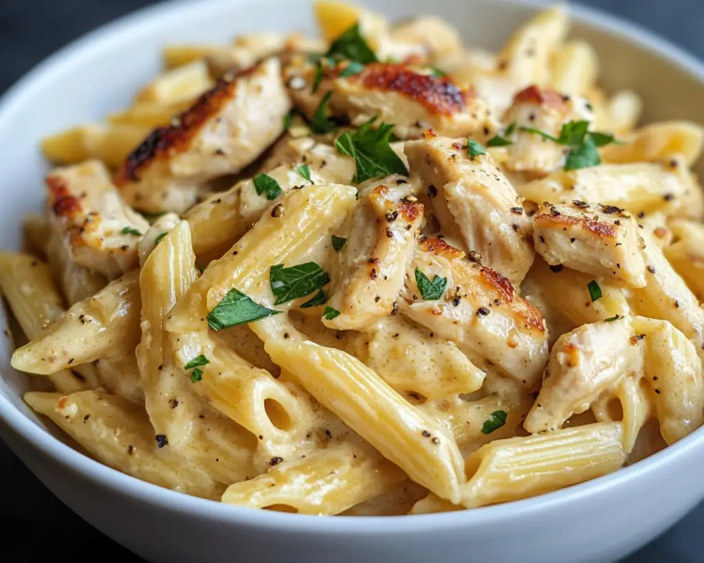 Creamy Chicken Penne Pasta