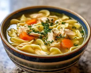What Makes This Classic Chicken Noodle Soup So Comforting