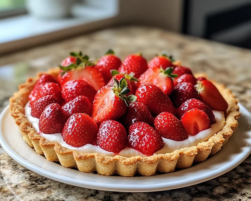 Mother’s Day Strawberry Tart