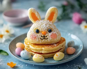 Easter Bunny Pancakes