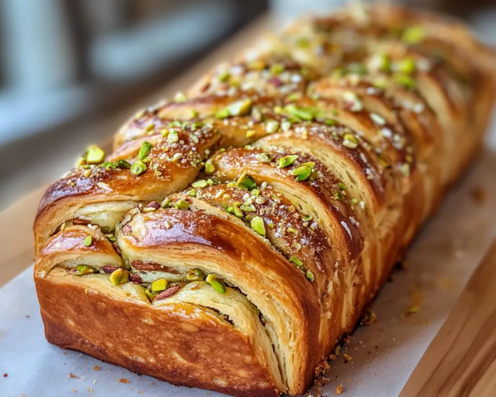 Honey Pistachio Babka (Soft & Swirled Sweet Bread)
