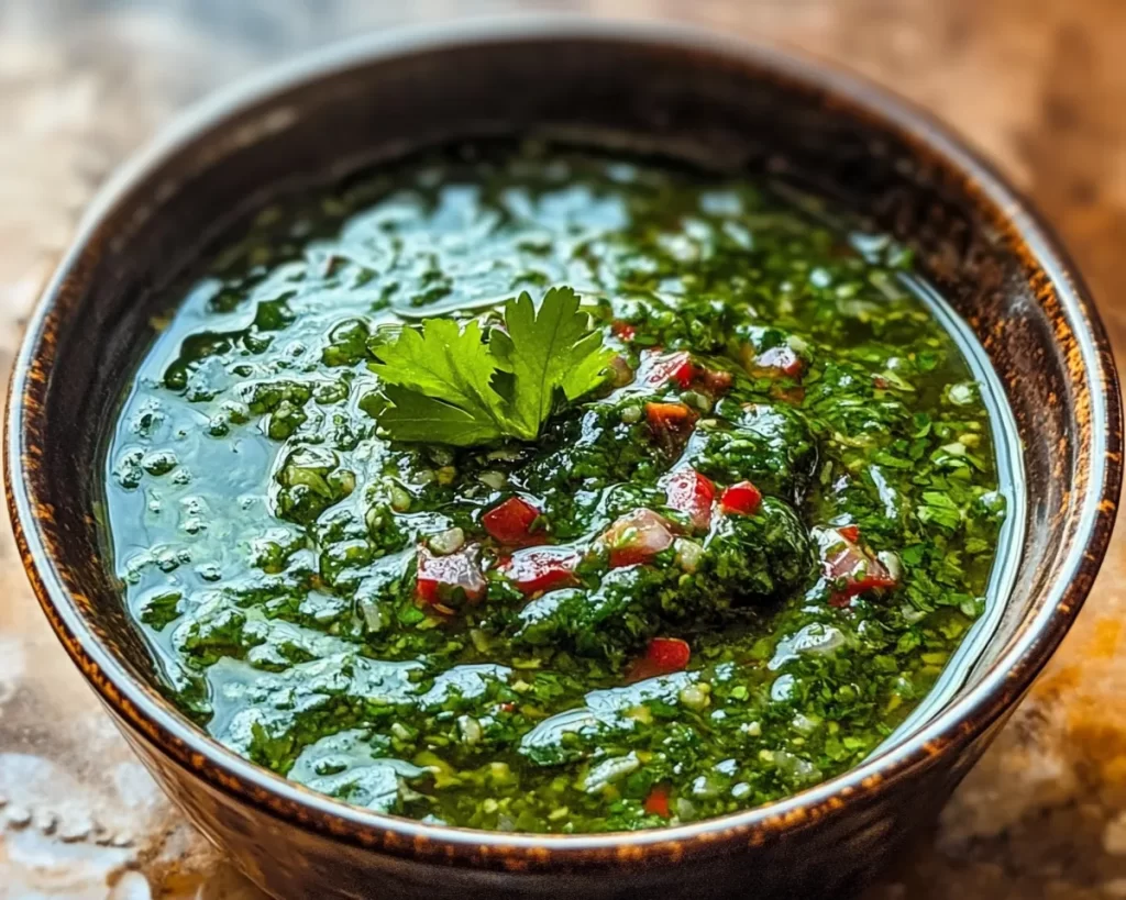 Quick & Easy Chimichurri Sauce in 10 Minutes
