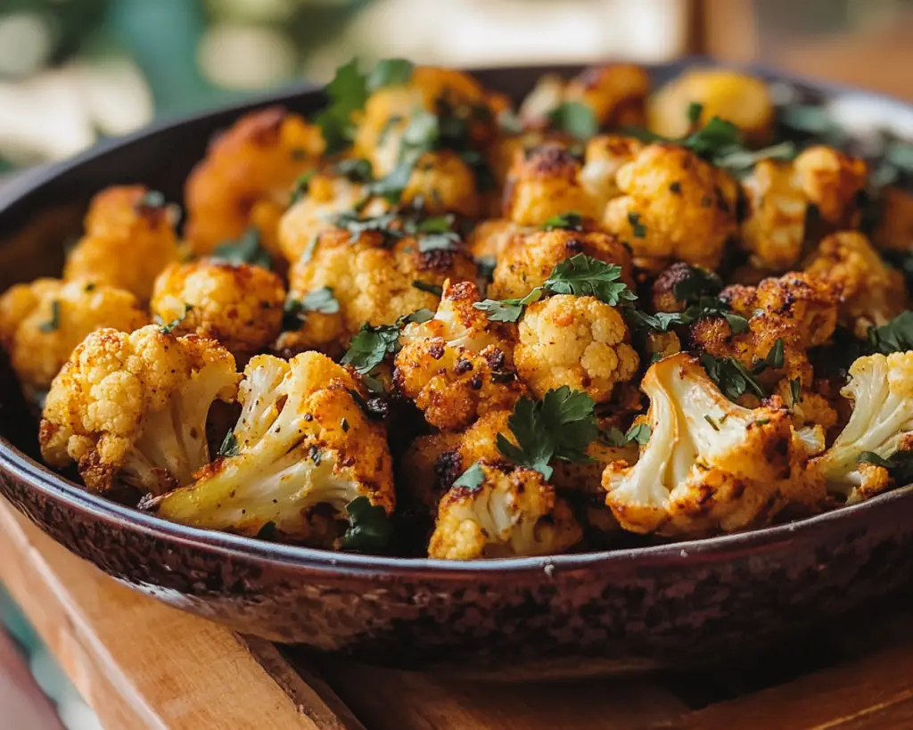 Copycat True Food Tahini Harissa Cauliflower (Roasted & Vegan)