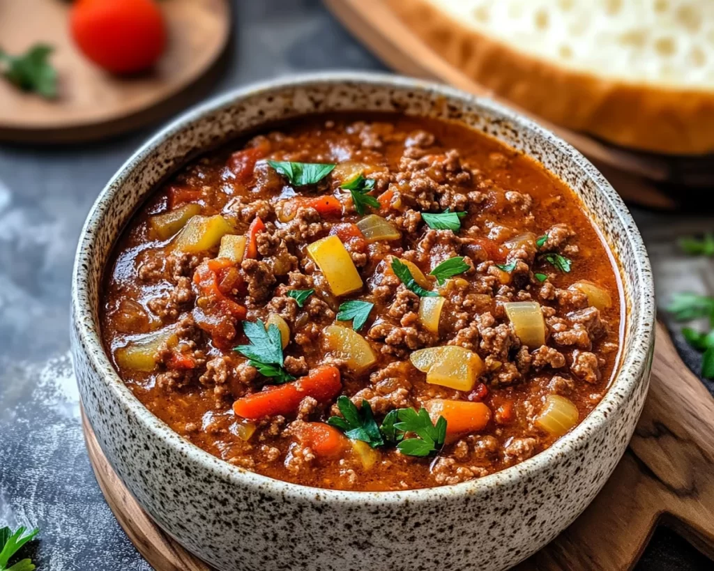 Comforting Ground Beef Goulash