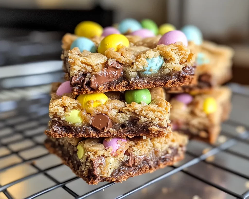 Cadbury Egg Cookies: Easter Mini Egg Cookie Bars