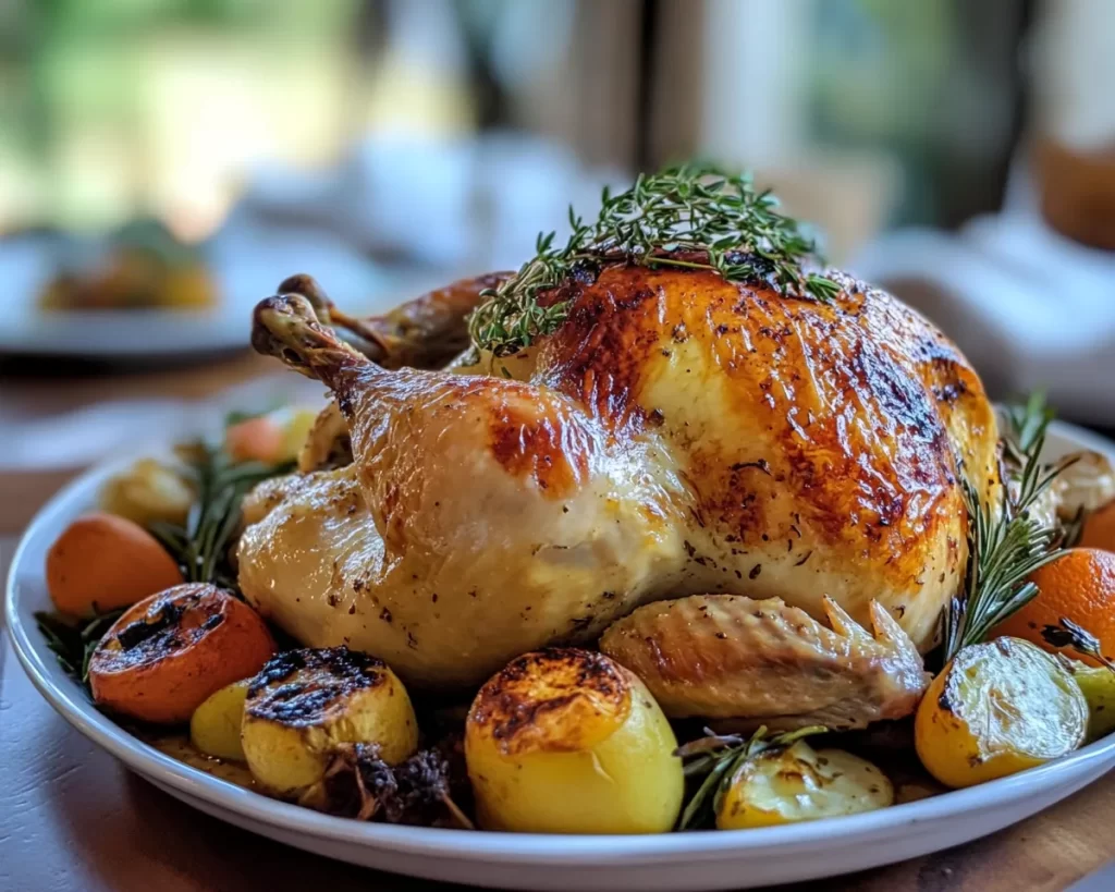 Easter Roasted Chicken Dinner