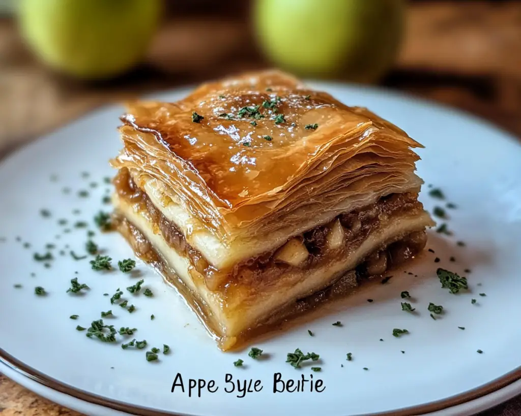 Apple Pie Baklava: A Unique Dessert Delight