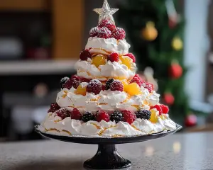 Can You Make This Stunning Pavlova Christmas Tree Recipe