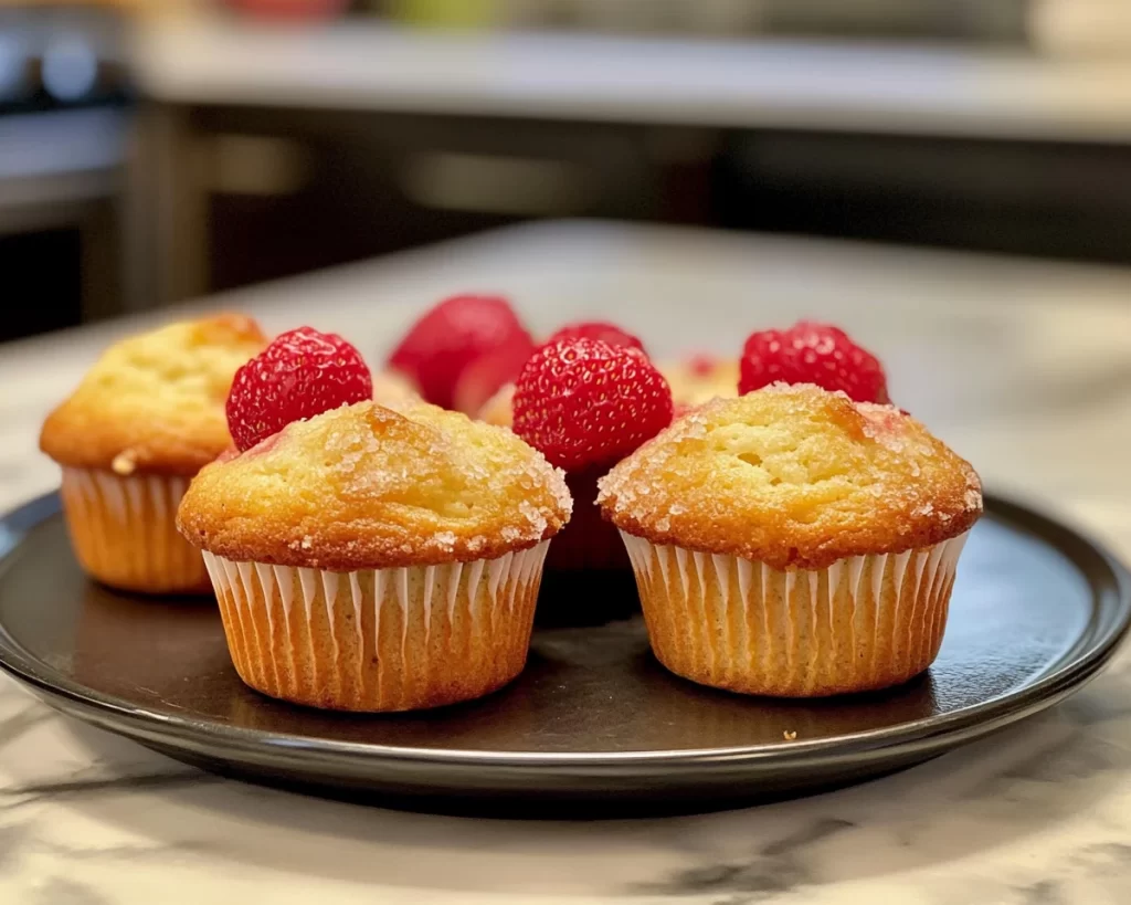Spring Baking: Strawberry Muffins (Soft + Easy)