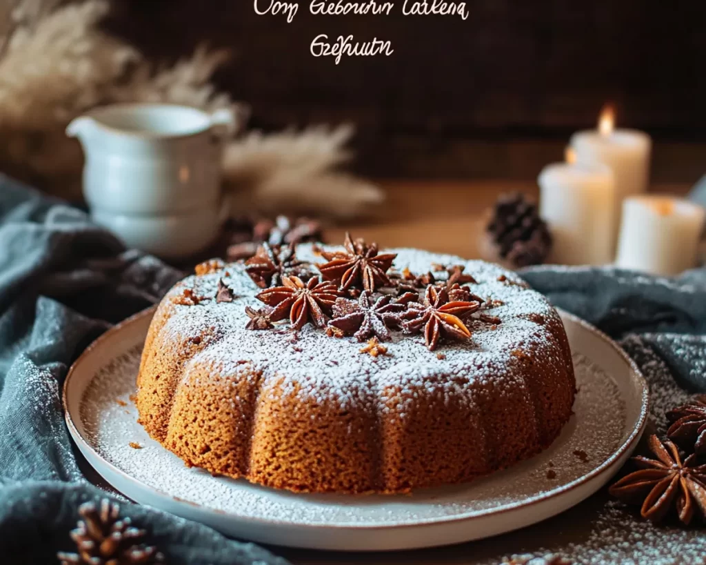 Cozy Winter Spice Cake : Winter-Gewürzkuchen Recipe