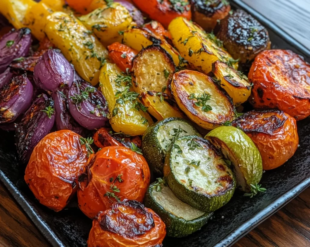 Spring Dinner Party Roasted Spring Vegetables