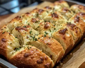 How Can You Make Pull Apart Garlic Bread So Irresistible?