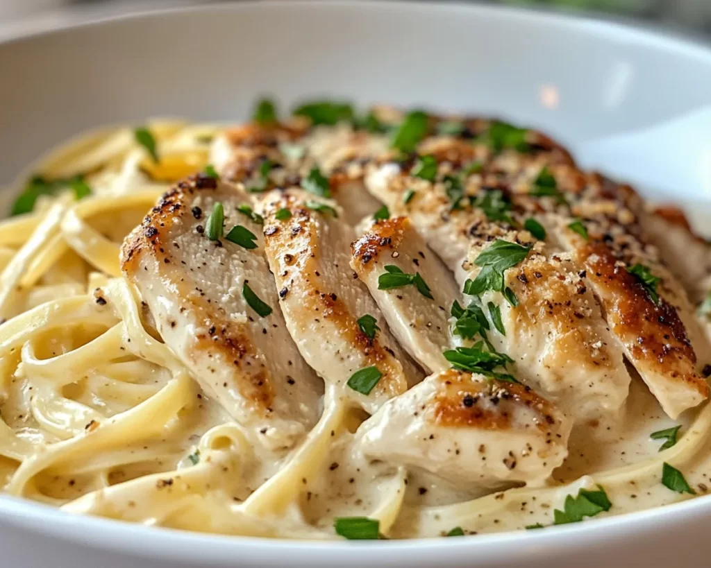 Mother’s Day Creamy Chicken Alfredo