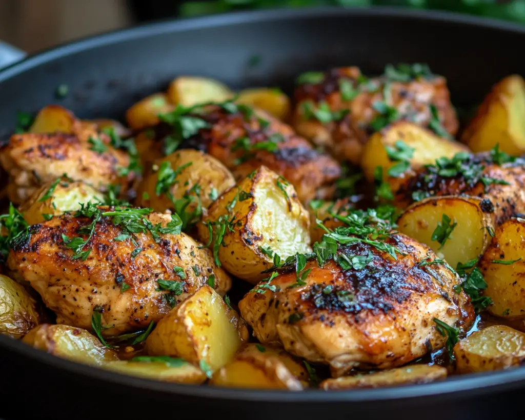 One-Pan Chicken and Potatoes – Easy Comfort Dinner