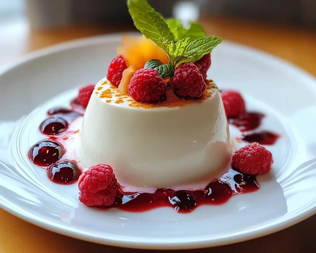 Creamy Coconut Panna Cotta Recipe