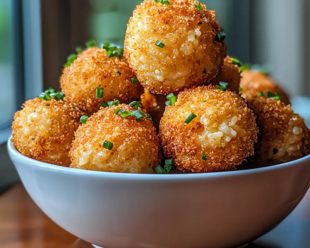 Crispy Arancini Rice Balls (Italian Appetizer)